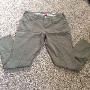 Olive Skinny Pants